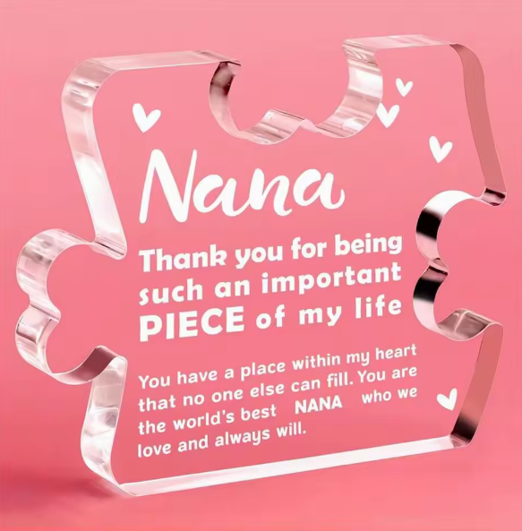Special Nana Acrylic Puzzle Keepsake